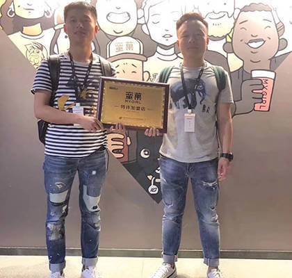 吉安陈先生加盟蜜菓奶茶店单店