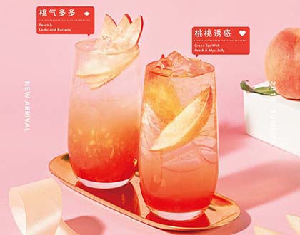 蜜菓蜜桃奶茶新品