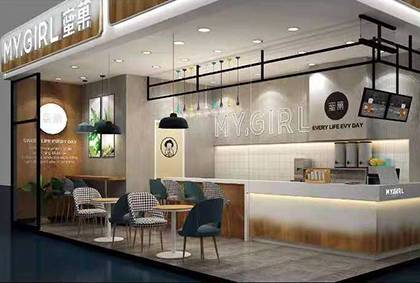 蜜菓加盟奶茶店