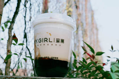 黑糖豆豆奶盖
